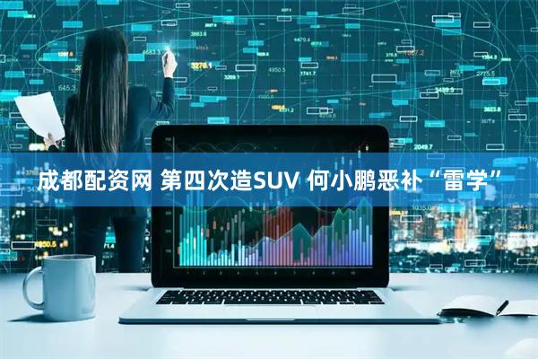 成都配资网 第四次造SUV 何小鹏恶补“雷学”